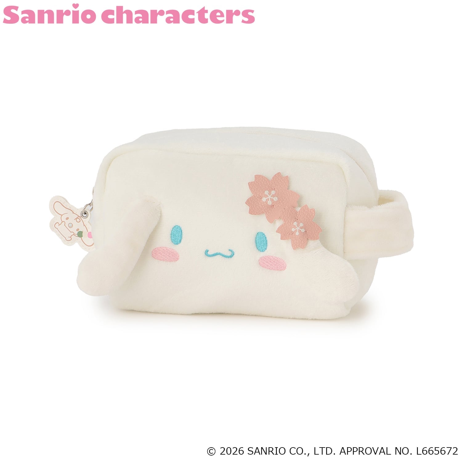 【サンリオキャラクターズ】お顔ポーチ/LG