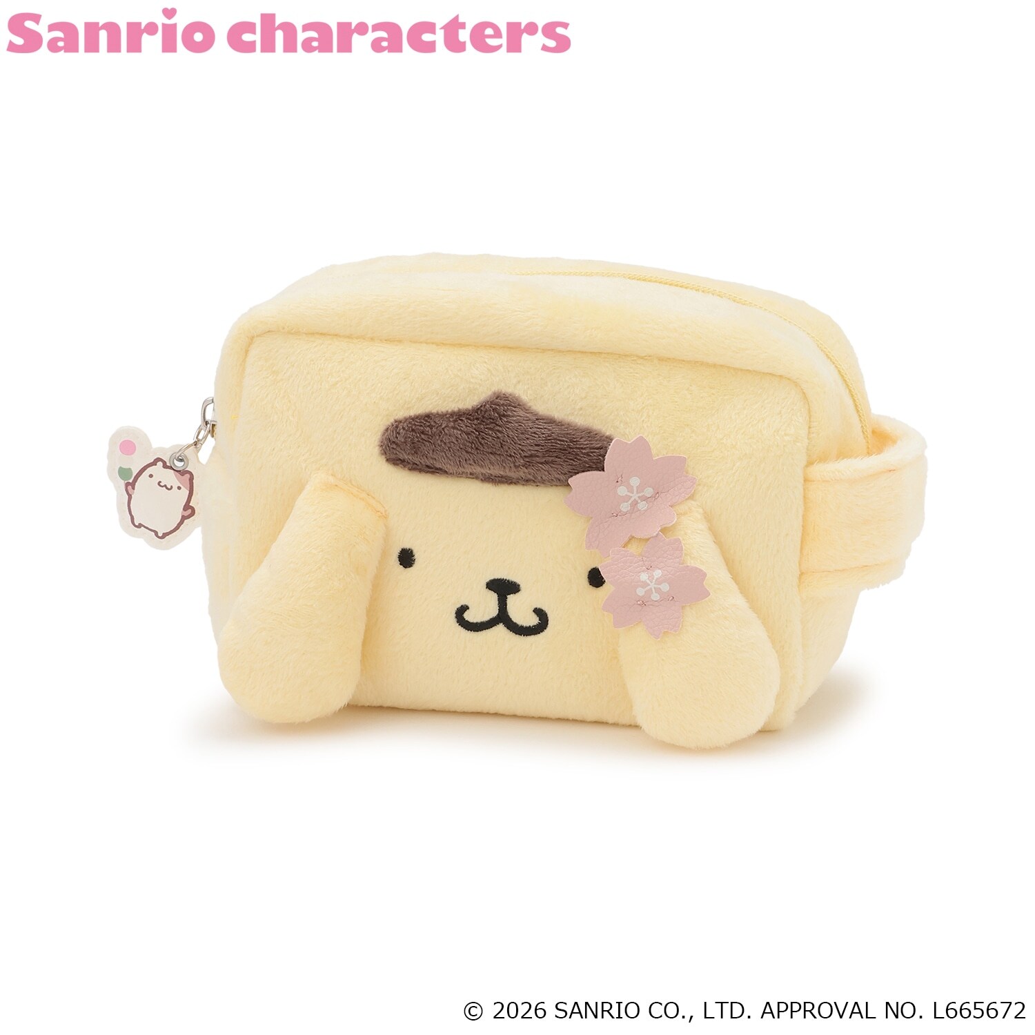 【サンリオキャラクターズ】お顔ポーチ/LG