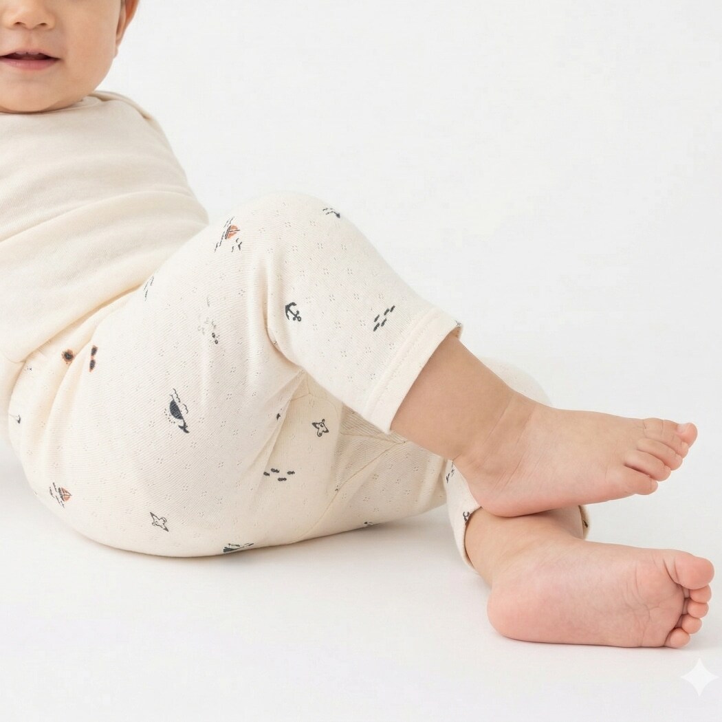 【プティプラ/ベビーサイズ】7分丈レギンス