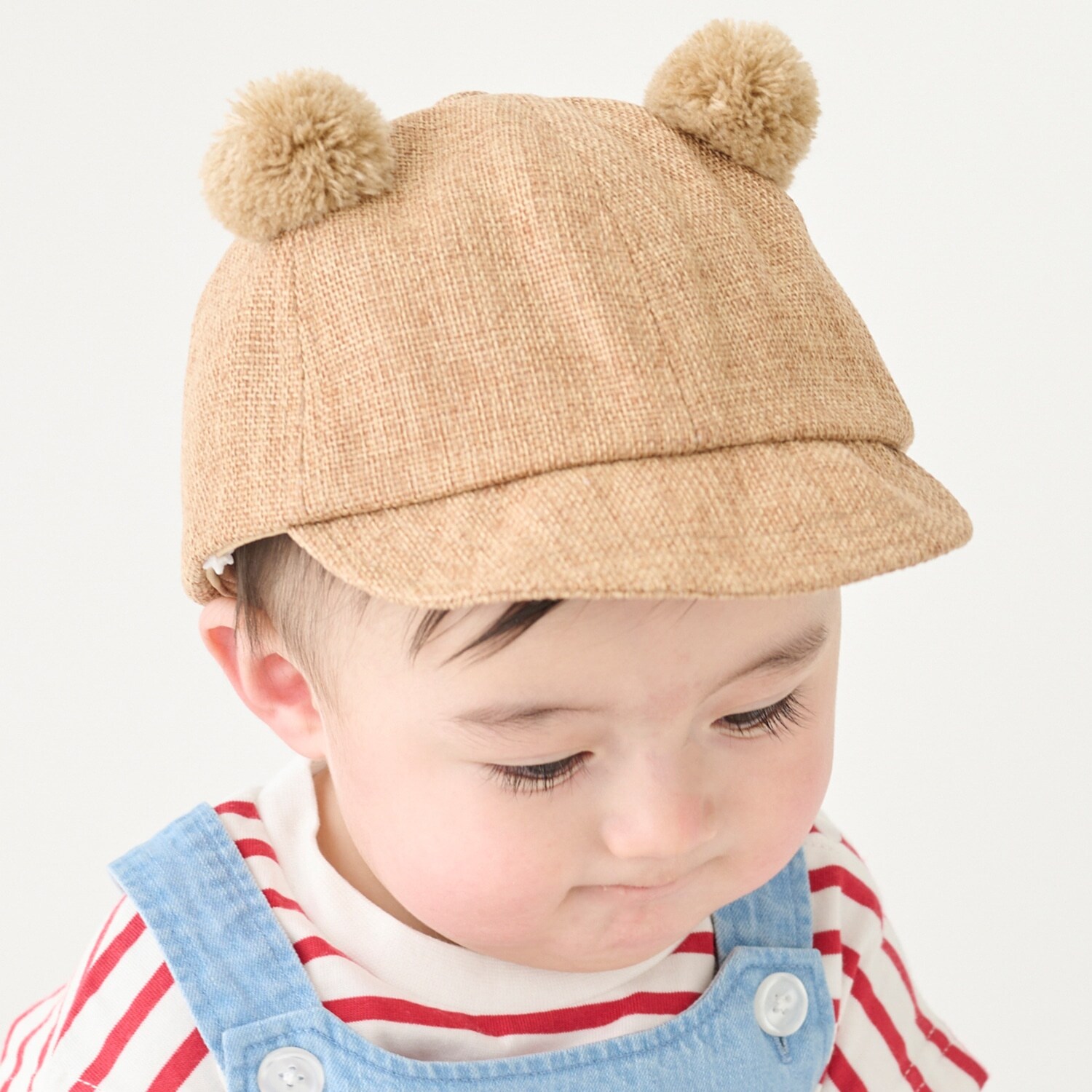 耳つきキャップ