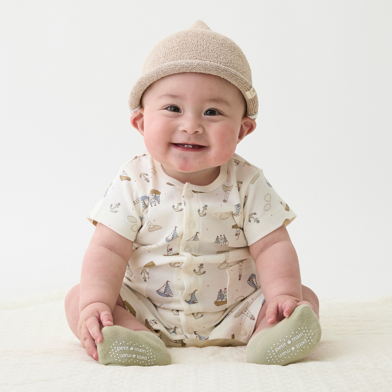 【涼感加工】アソート総柄カバーオール