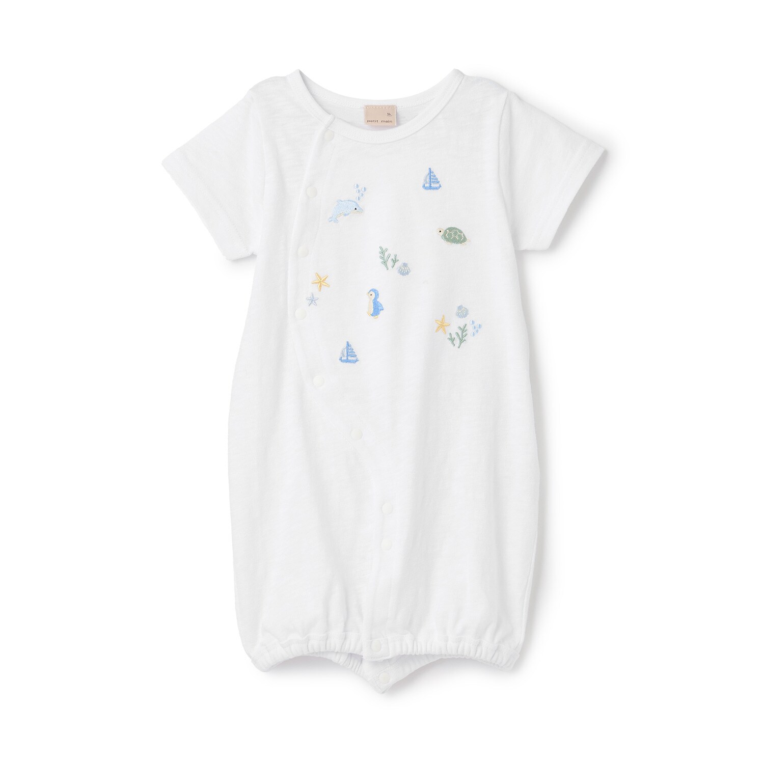 海の生き物刺しゅう2wayオール