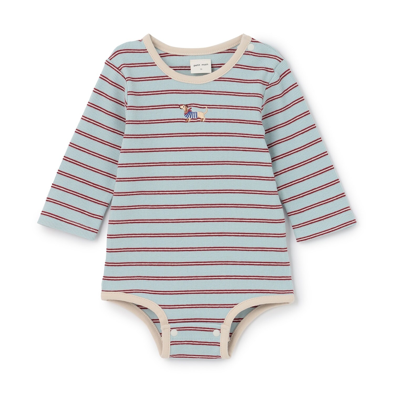 長袖ロンパース