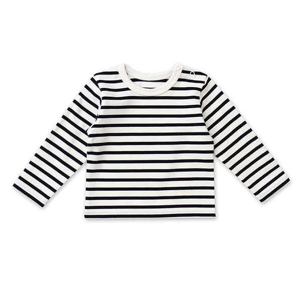 エルボーパッチボーダーTシャツ