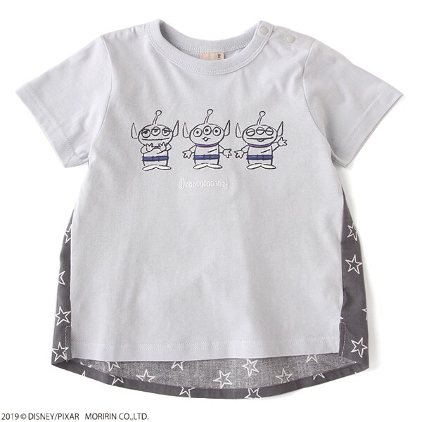 DISNEY/PIXAR TOY STORYデザイン 後ろ切り替えTシャツ