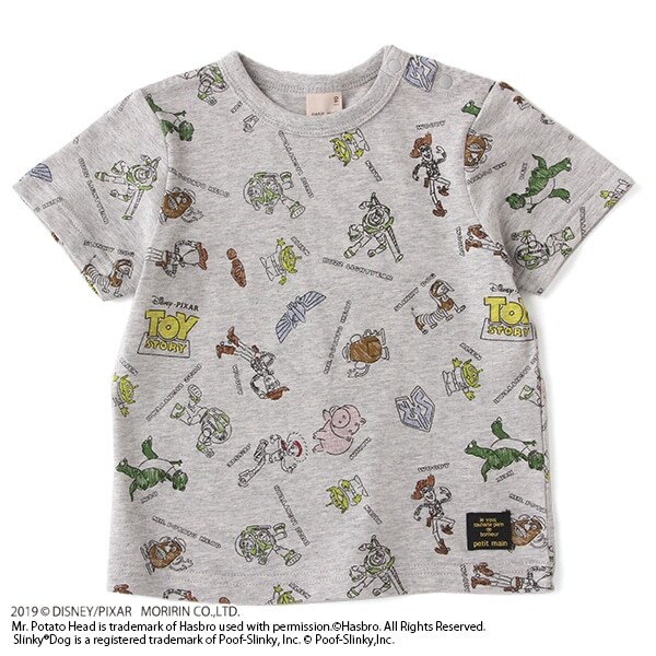 DISNEY/PIXAR TOY STORYデザイン 総柄Tシャツ