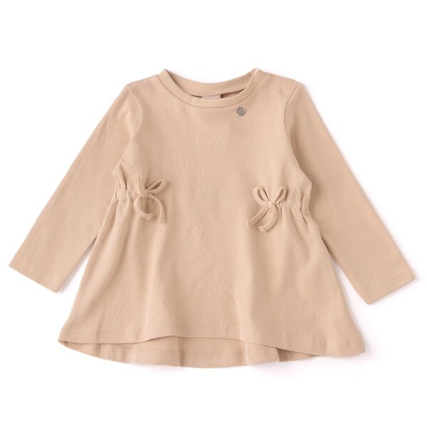 サイドギャザーTシャツ