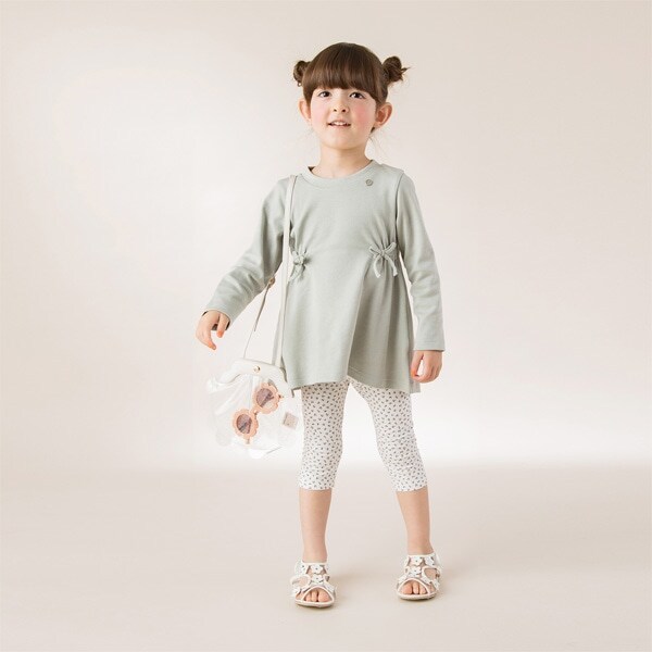 サイドギャザーTシャツ