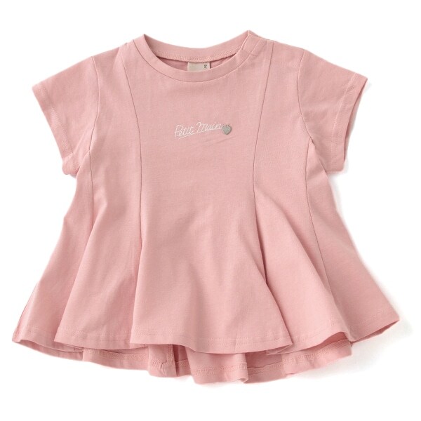 チビロゴAラインタックTシャツ