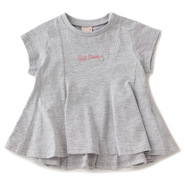 チビロゴAラインタックTシャツ