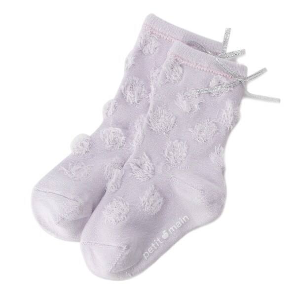 ドットリボンソックス