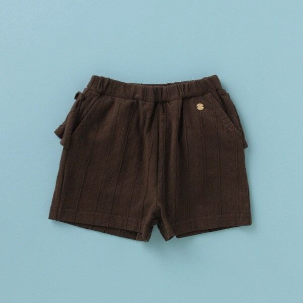 バックフリルカットショートパンツ