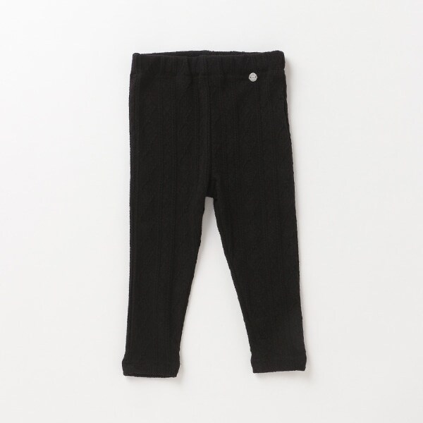 ケーブルジャカードレギンス