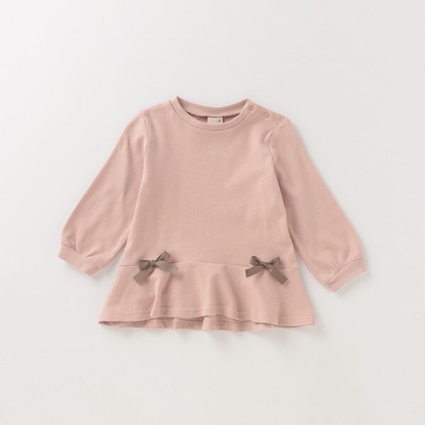 ロングペプラムTシャツ