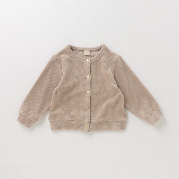 コーデュロイカーディガン