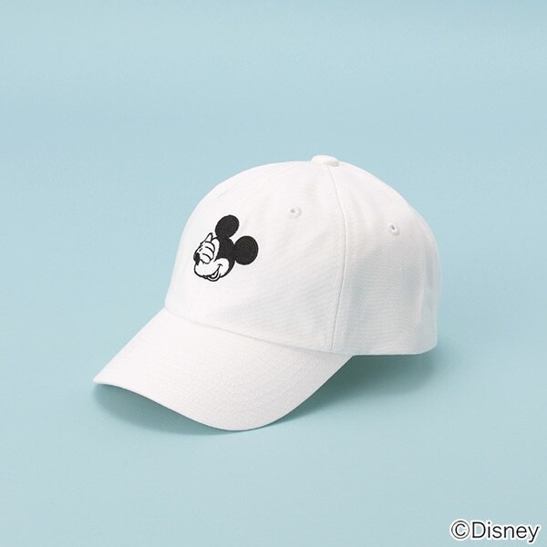 【DISNEY】 ミッキーマウスデザイン フェイスキャップ