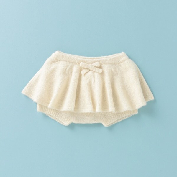 リボンつきニットパンツ