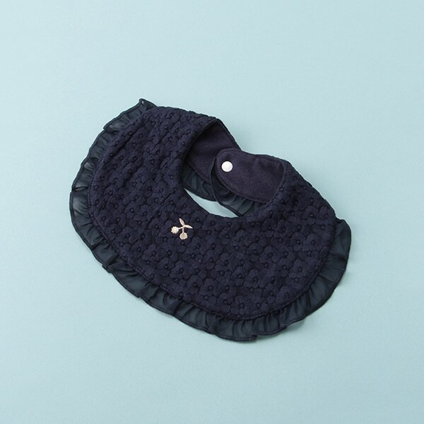 レースフリルフラワー柄サークルスタイ