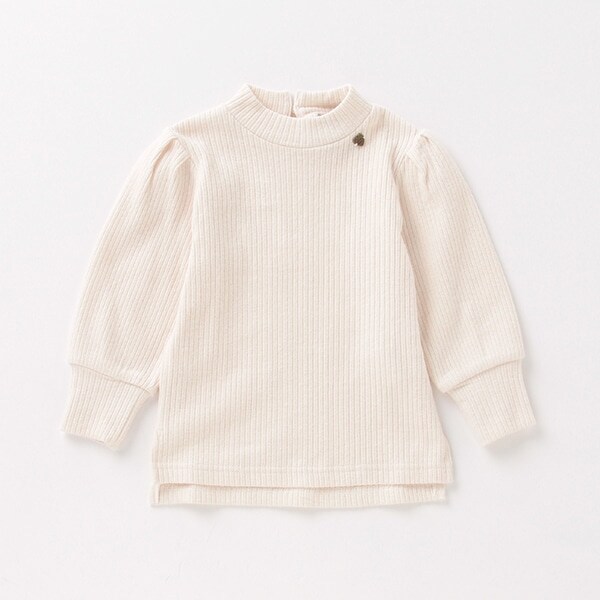 オーガニックコットン ハイネックプルオーバー