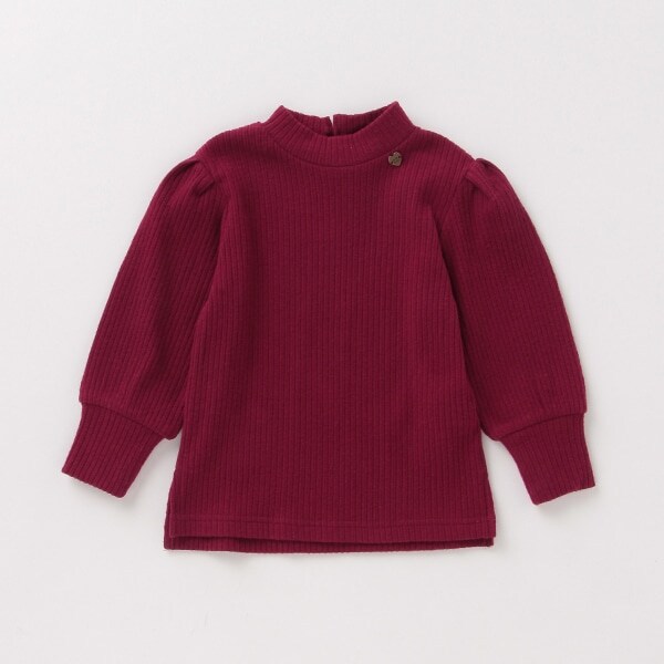 オーガニックコットン ハイネックプルオーバー