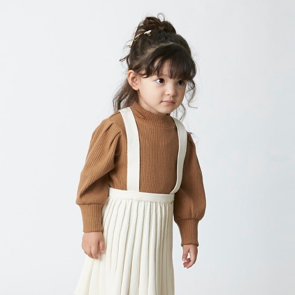 オーガニックコットン ハイネックプルオーバー