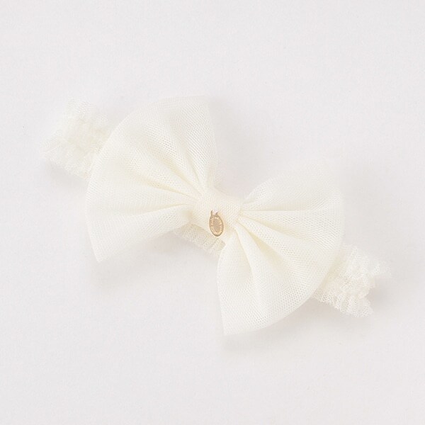 チュールリボンヘアバンド