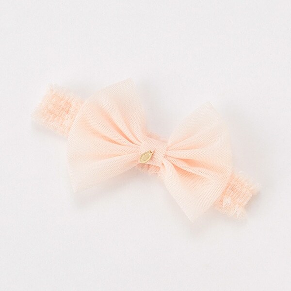 チュールリボンヘアバンド