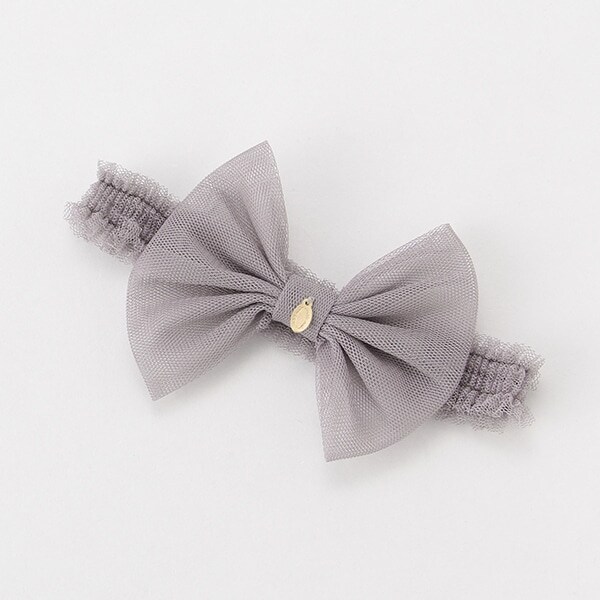 チュールリボンヘアバンド