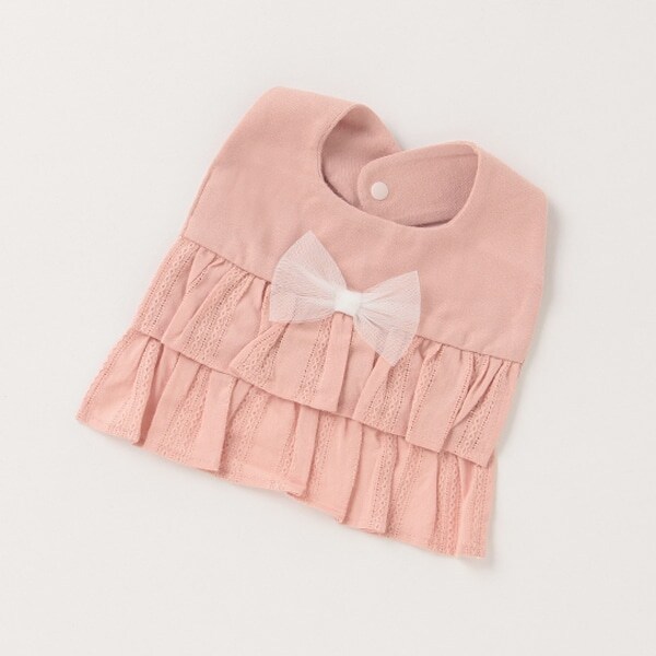 リボンつき2段フリルスタイ