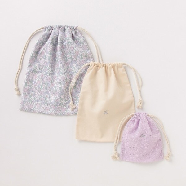 GIRLS巾着3点セット