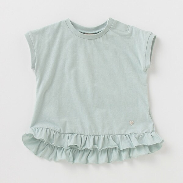 AラインフリルTシャツ