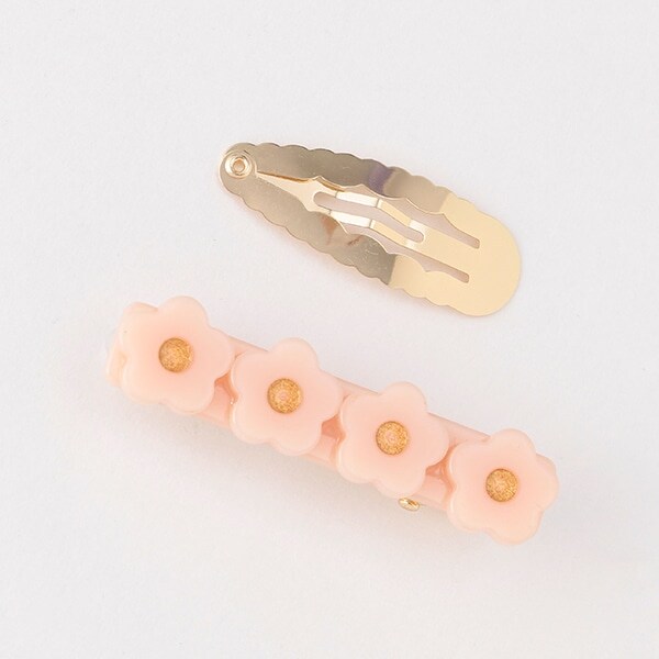 お花・ヘアクリップセット