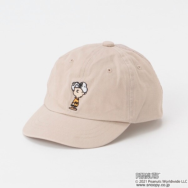 【PEANUTSコラボ】 スヌーピーメッシュキャップ