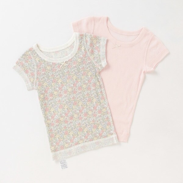 【オーガニック】2P半袖肌着