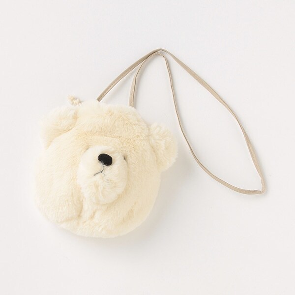 くま巾着ポシェット