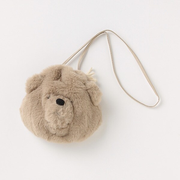 くま巾着ポシェット