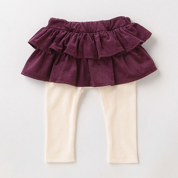 【抗菌防臭】レギつきティアードスカート