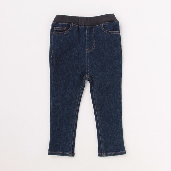 【裏起毛】デニムスキニーパンツ