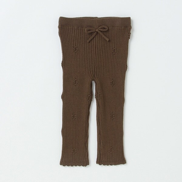 花ニットレギンス