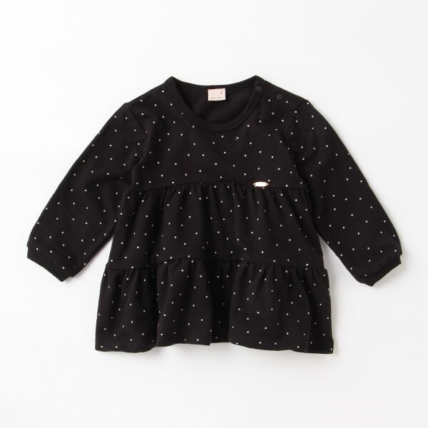 ドットカット長袖チュニック