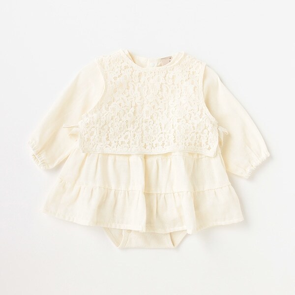 【リンク】ベストつきワンピロンパース(ベビーサイズ)