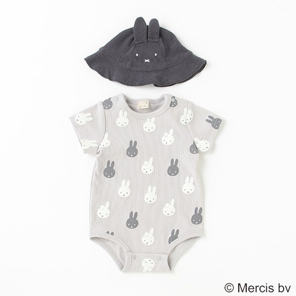 【dick bruna】ハットつきロンパース