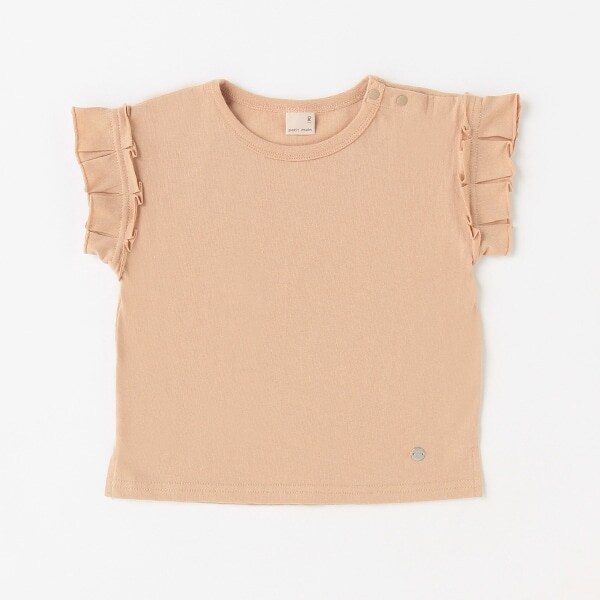 【接触冷感/リンク】フリル袖T