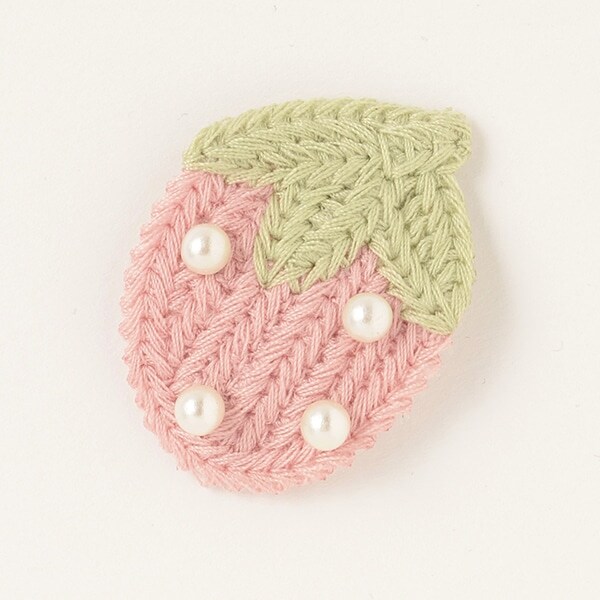 いちごヘアクリップ