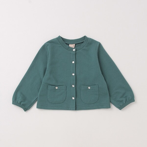 【リンク】ドットボタンカーディガン(キッズサイズ)