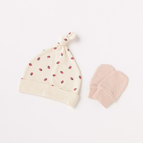 【弱酸性】帽子/ミトンセット