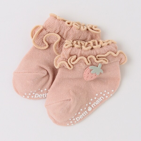 いちごアンクルソックス