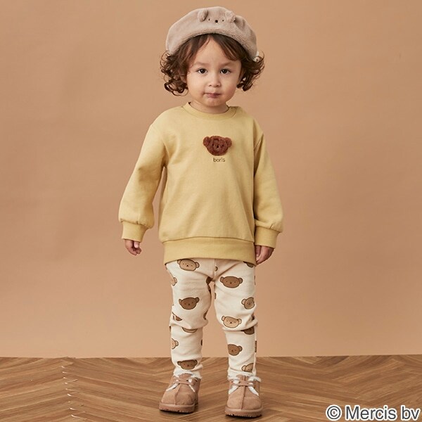 【miffy/吸湿発熱】総柄レギンス