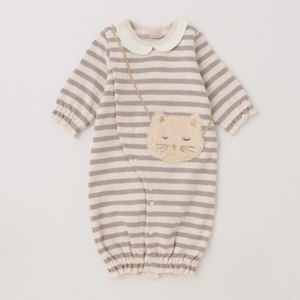 【リンク】ねこポシェット2WAYオール(ベビーサイズ)