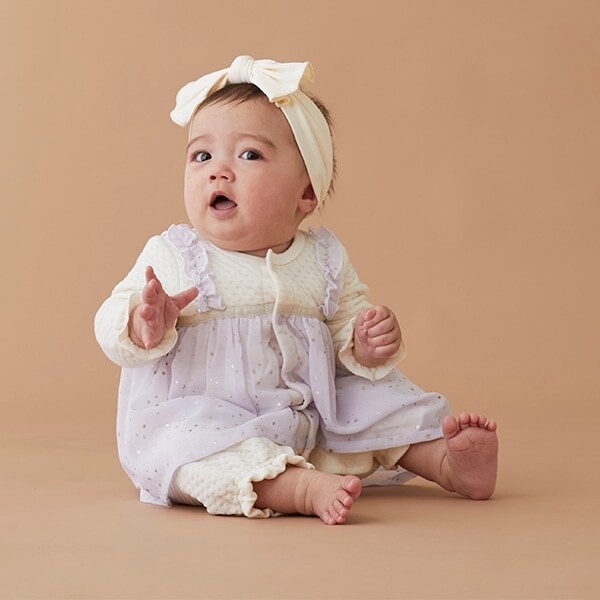 【リンク】星柄2WAYオール(ベビーサイズ)